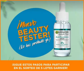 Sorteo Garnier 5 Lotes Skinactive