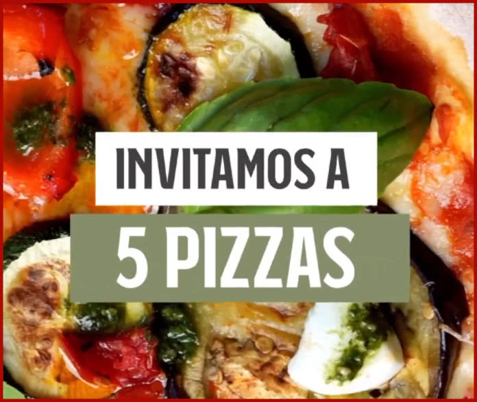Sorteo Ginos 5 Pizzas
