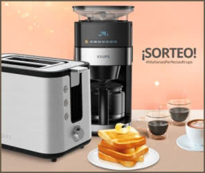 Sorteo Krups 2 Sets Tostadora Cafetera