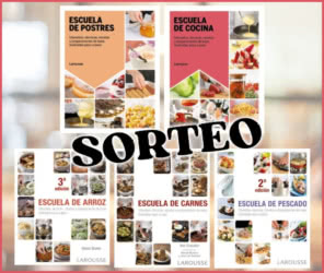 Sorteo Larousse 5 Ejemplares Cocina