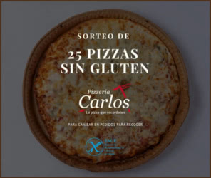 Sorteo Pizzerías Carlos 25 Pizzas Veganas