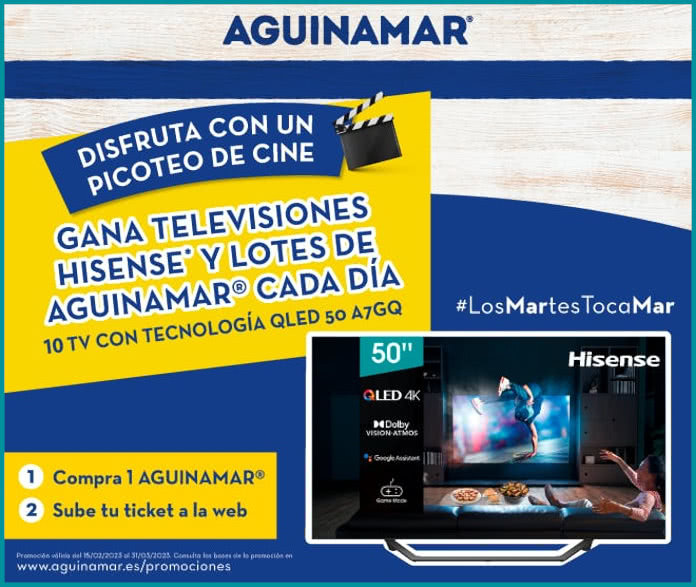 Sorteo Por Compra Aguinamar 10 Tvs