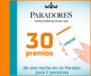 Sorteo Waylet 30 Reservas Paradores