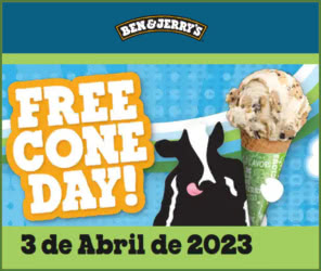 Gratis Benandjerrys Free Cone Day
