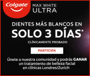 Sorteo Colgate Max White Ultra Clinicas