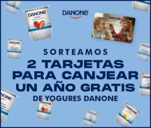 Sorteo Danone 2 Premios Anuales