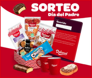 Sorteo Dulcesol 5 Lotes 2 Tazas Dedicatoria Padre