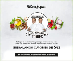 Sorteo Elcorteingles 5 Euros