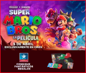 Sorteo Kinepolis Mario Bros