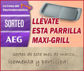 Sorteo Lacasadelelectrodomestico Parrilla