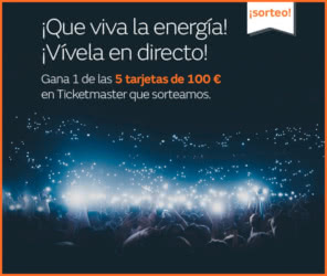 Sorteo Naturgy 5 Tarjetas 100 Euros