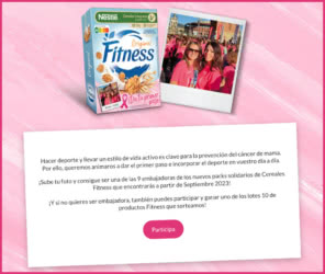 Sorteo Nestlé Fitness 10 Lotes