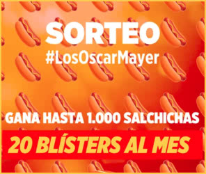 Sorteo Oscar Mayer Hasta 1000 Salchichas