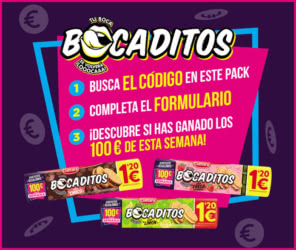 Sorteo Por Compra Bocaditos 39 Premios 100 Euros
