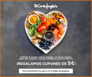Sorteo Por Compra El Corte Inglés Cupones 5 Euros