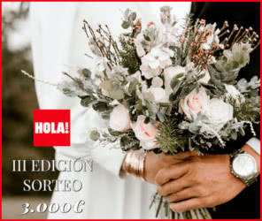 Sorteo Revista Hola Boda 3000 Euros