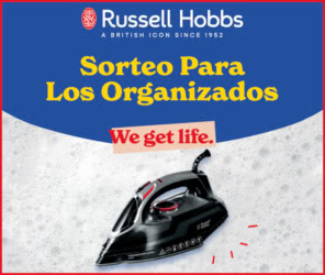 Sorteo Russell Hobbs Plancha