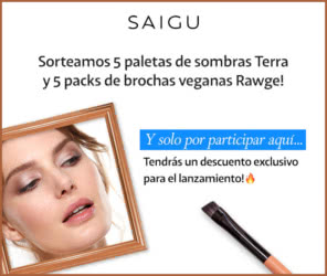 Sorteo Saigu 5 Paletas Terra Rawge