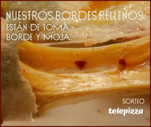 Sorteo Telepizza 10 Pizzas