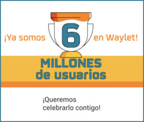 Sorteo Waylet 60 Premios 100 Euros
