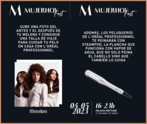 Gratis Mujerhoy Fest Talla Viaje