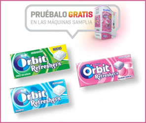 Gratis Samplia Chicles Orbit