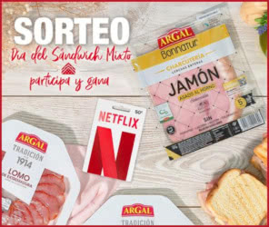 Sorteo Argal Tarjetas Netflix
