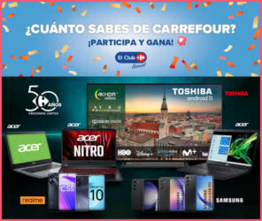 Sorteo Carrefour 50 Aniversario