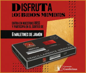 Sorteo Cervecería Gambrinus 6 Maletines Jamón