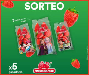 Sorteo Freson De Palos 5 Packs Disney