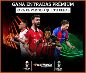 Sorteo Hankook Entradas Futbol Europa