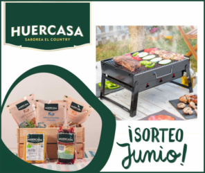 Sorteo Huercasa Junio Barbacoa Portátil