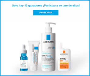 Sorteo La Roche Posay 10 Lotes 100 Euros