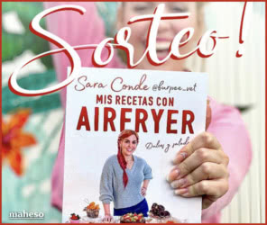 Sorteo Maheso 10 Libros Recetas Airfryer