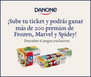 Sorteo Por Compra Danone 200 Premios Marvel Frozen