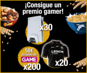 Sorteo Por Compra Nestle Lion Golden Graham Premios Gamer