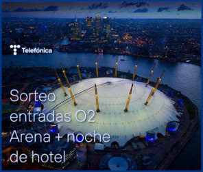 Sorteo Telefónica Entradas O2