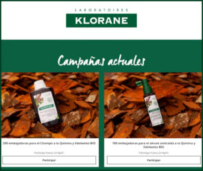 Tester Klorane Quinina Edelweiss 380 Probadores
