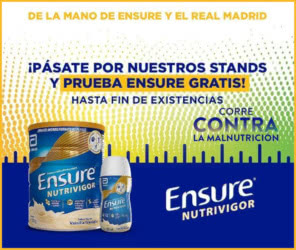 Gratis Ensure Nutrivigor Corre Contra Malnutrición