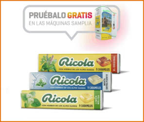 Gratis Samplia Ricola