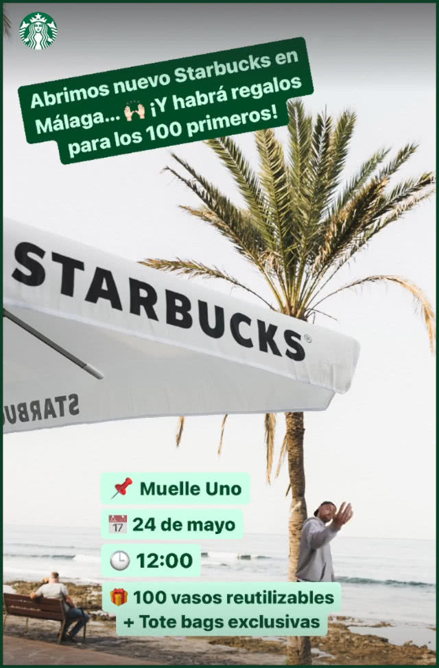Gratis Starbucks Malaga 100 Vasos Tote Bags Story