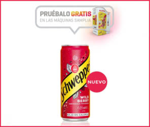 Muestras Gratis Samplia Schwepees Wild Berry