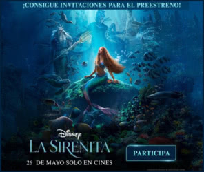 Sorteo Cinesa Entradas Sirenita Pre Estreno