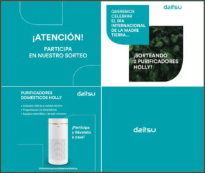 Sorteo Daitsu Purificadores Aire