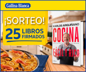 Sorteo Gallina Blanca 25 Libros Firmados Arguiñano