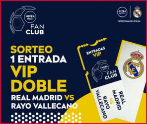 Sorteo Nivea Men Entradas Real Madrid Rayo Vallecano