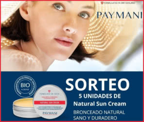 Sorteo Paymani 5 Sun Cream