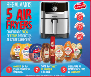 Sorteo Por Compra Campofrio 5 Airfryers
