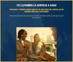 Sorteo Corona 100 Packs