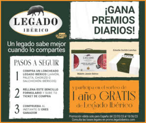 Sorteo Por Compra Legado Ibérico 12 Meses Gratis